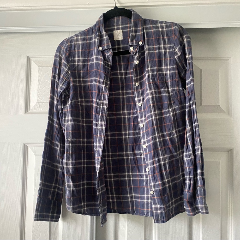 J.Crew Plaid Button Up